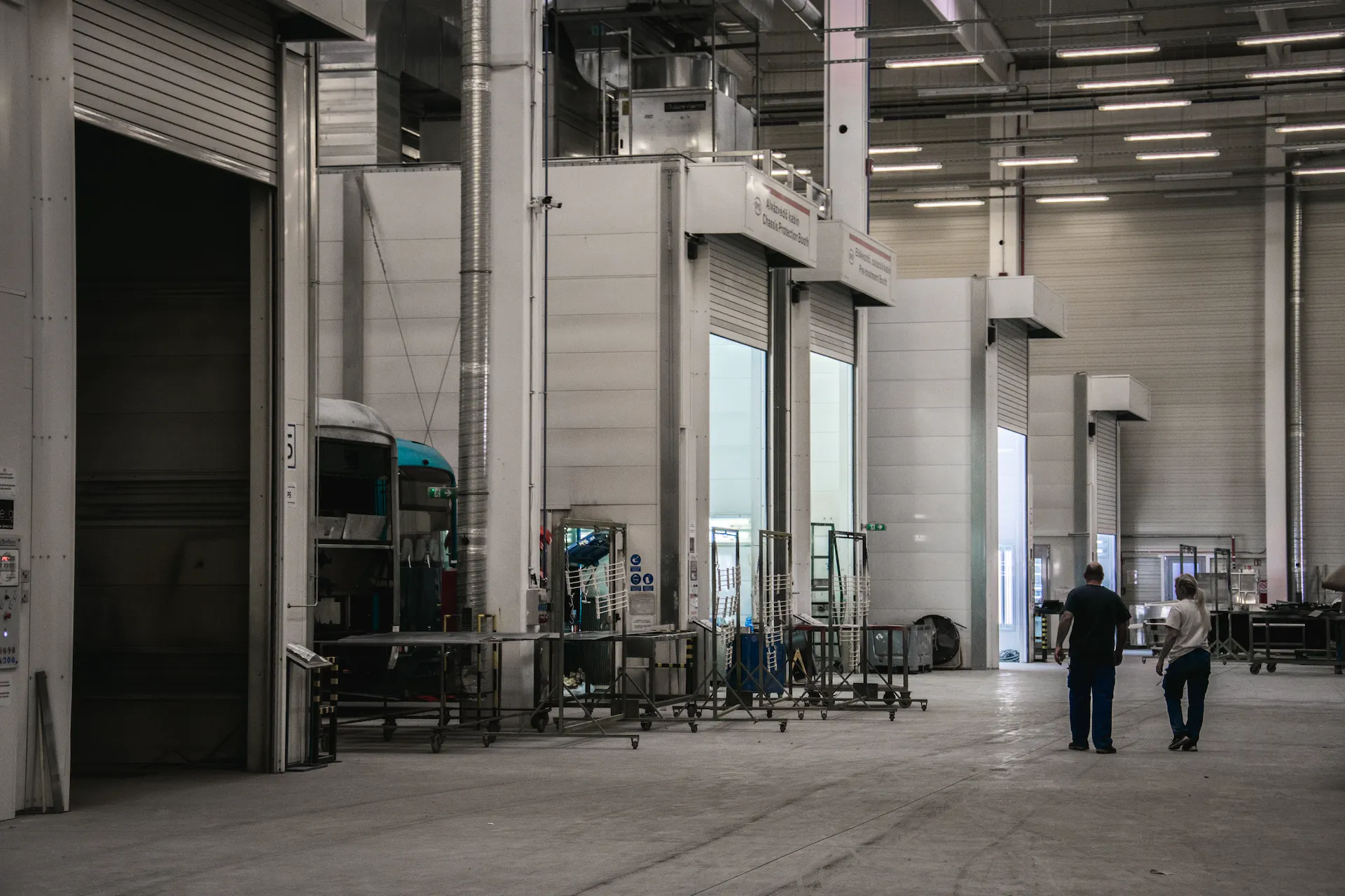 Blowtherm fényezőfülkék Európa legnagyobb e-busz gyárában